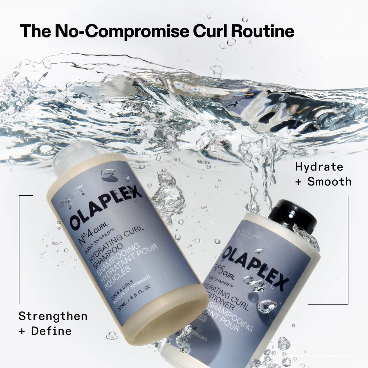 HYDRATING CURL SHAMPOO & CONDITIONER LITRE SET